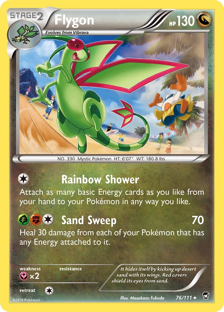 Flygon — Furious Fists