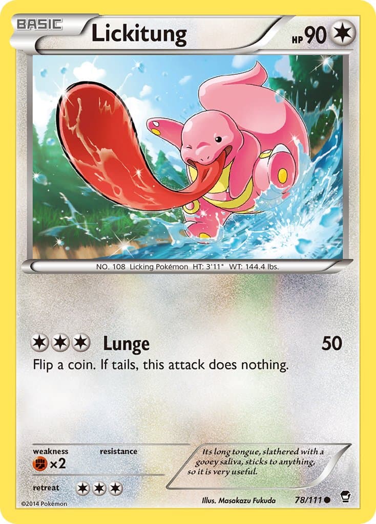 Lickitung — Furious Fists