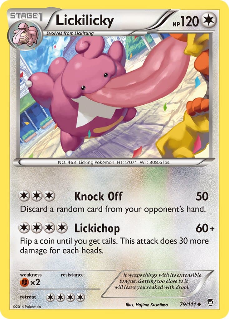 Lickilicky — Furious Fists