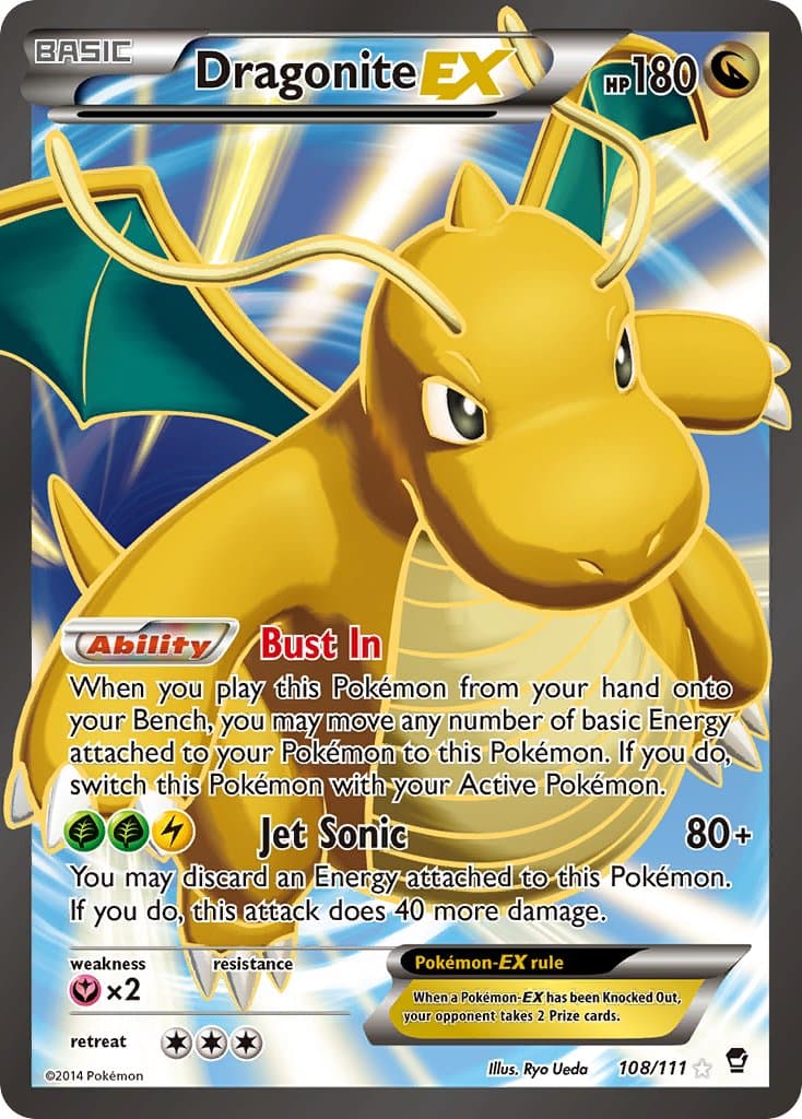 Dragonite Ex — Furious Fists
