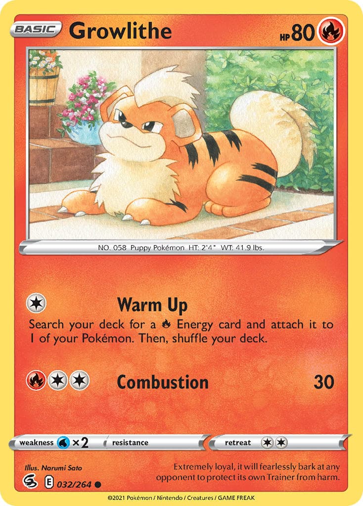Growlithe — Fusion Strike