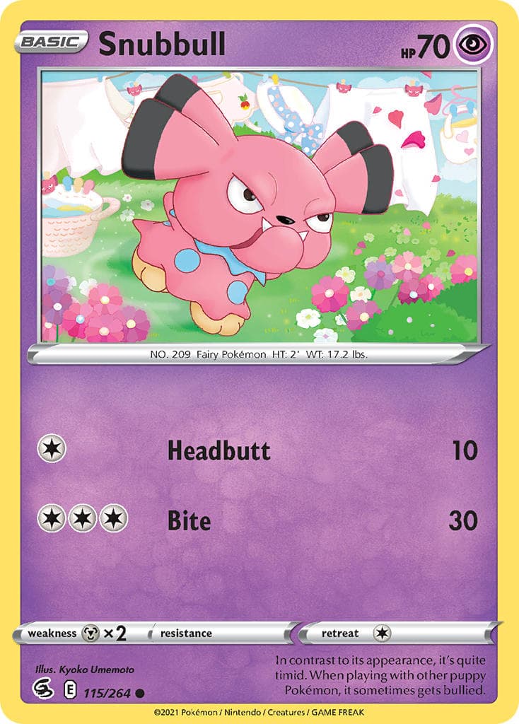Snubbull — Fusion Strike