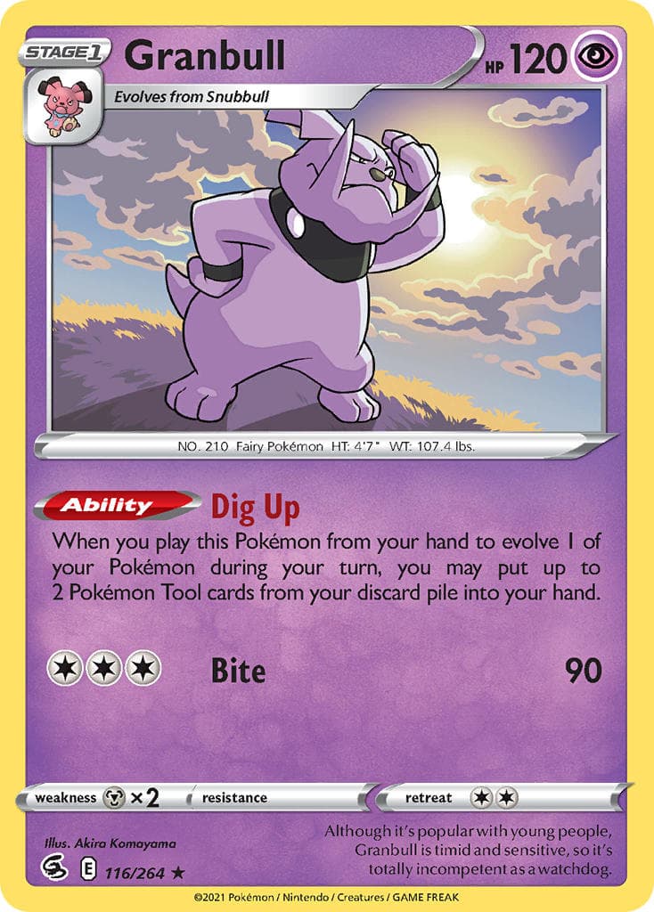 Granbull — Fusion Strike