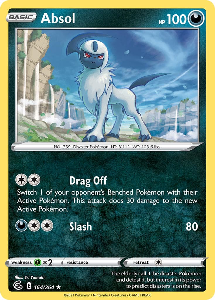Absol — Fusion Strike Pokémon card