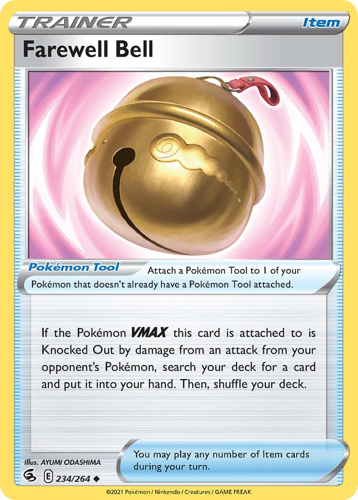 Farewell Bell — Fusion Strike Pokémon card