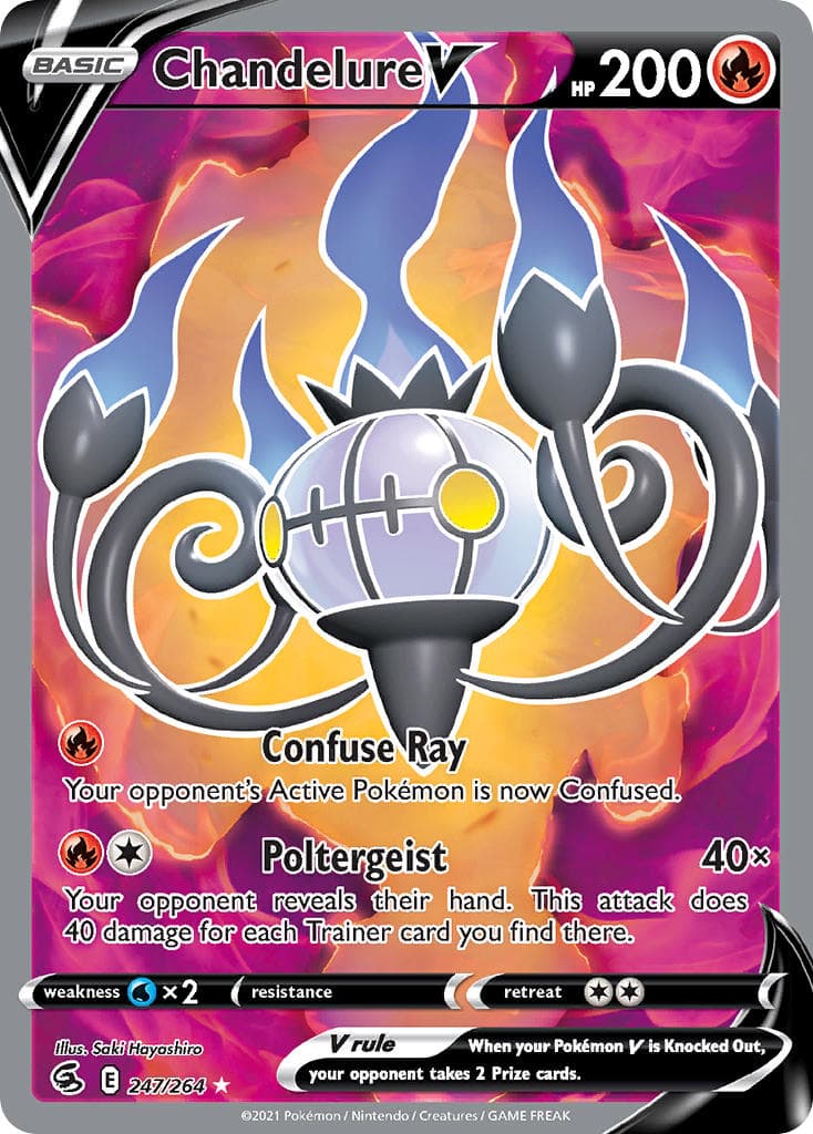 Chandelure V — Fusion Strike
