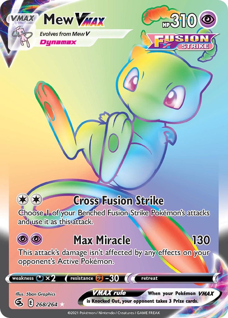 Mew Vmax — Fusion Strike