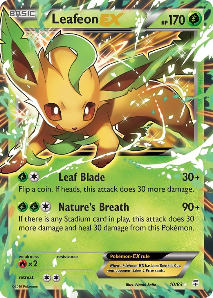 Leafeon Ex — Generations