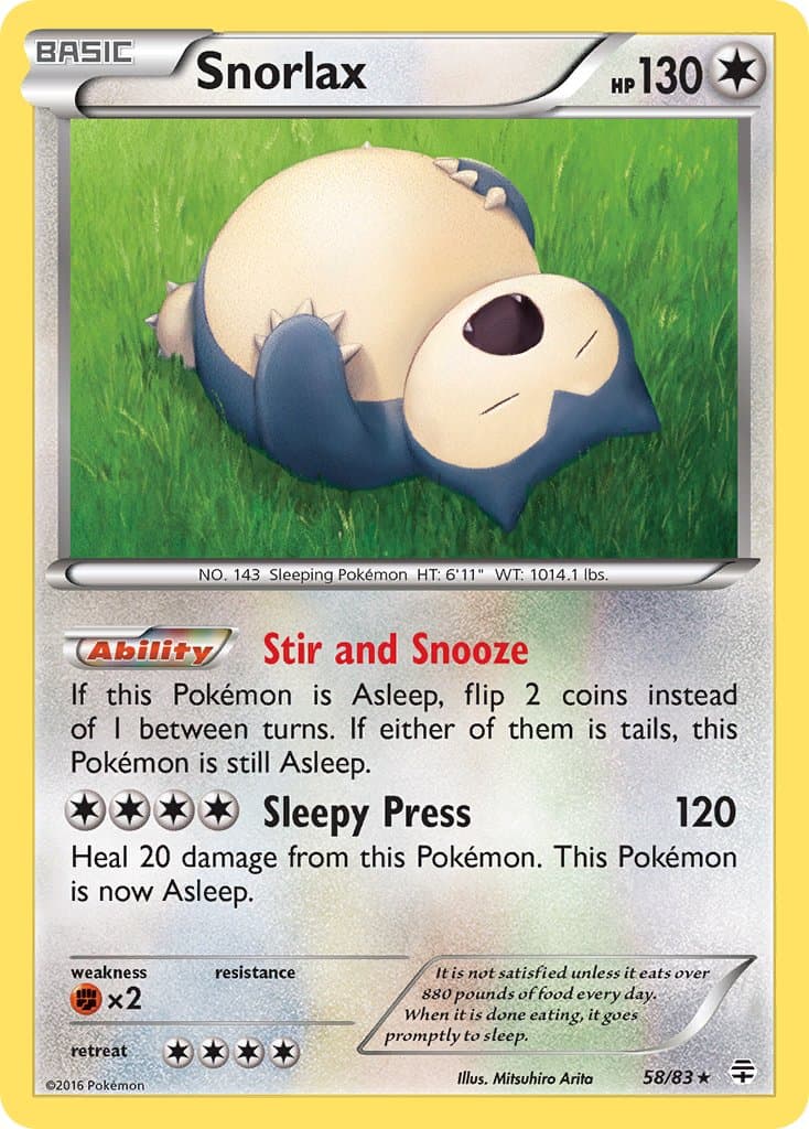 Snorlax — Generations