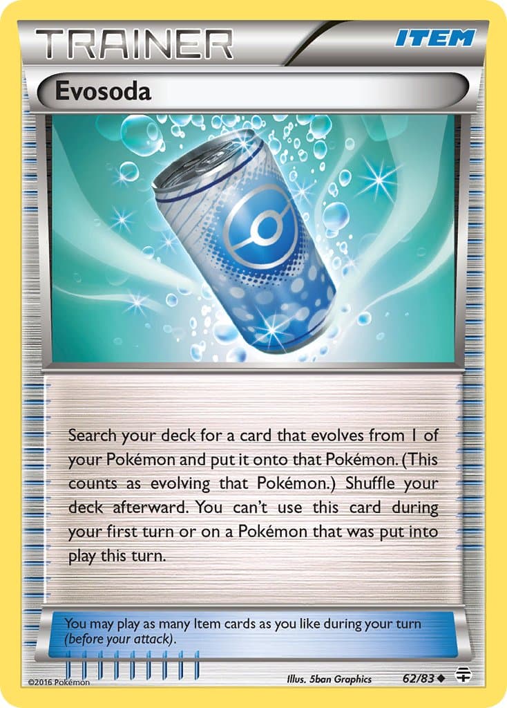 Evosoda — Generations Pokémon card