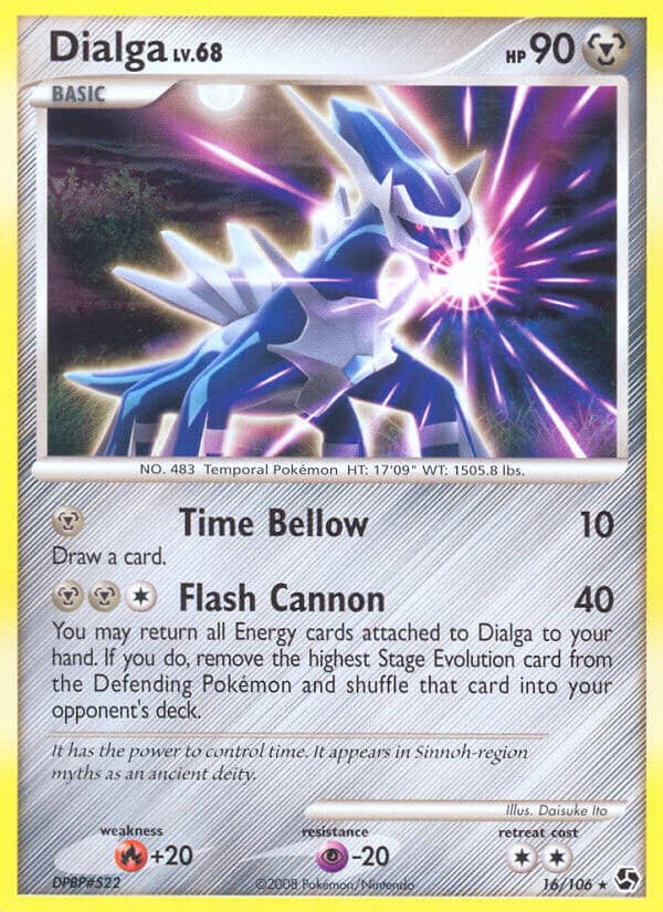 Dialga — Great Encounters Pokémon card