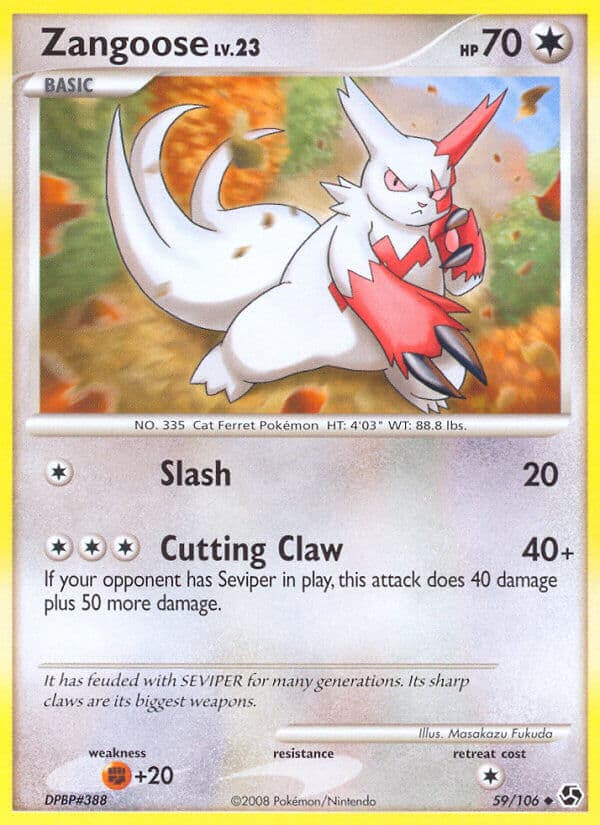 Zangoose — Great Encounters