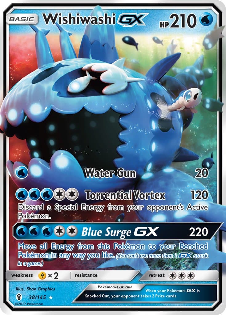 Wishiwashi Gx — Guardians Rising