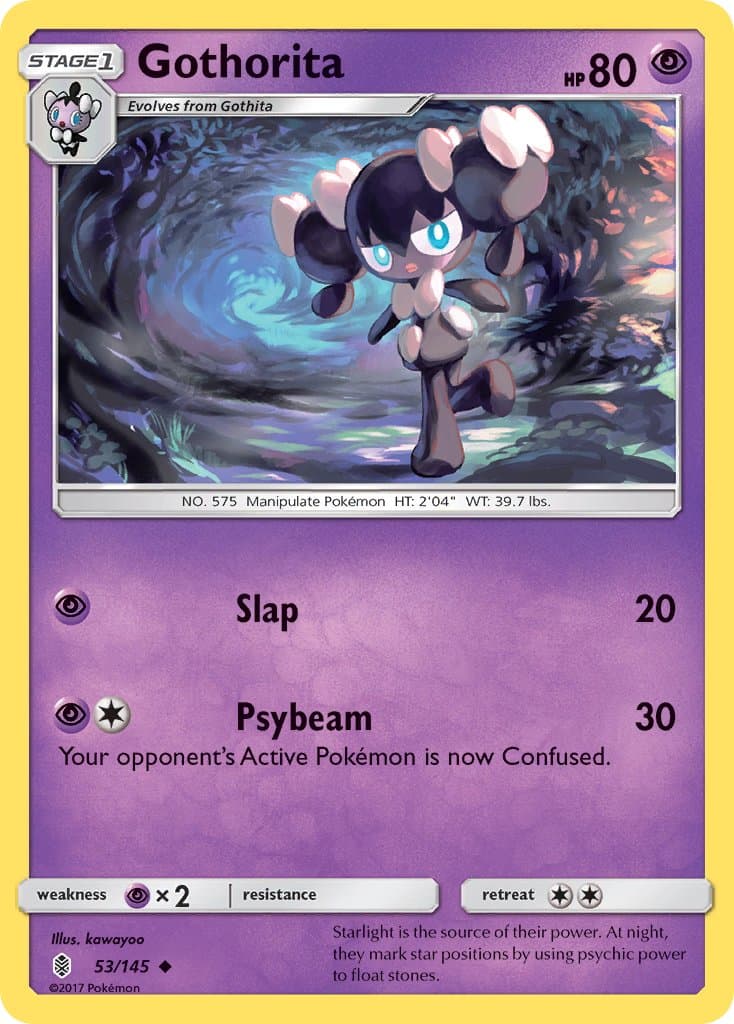 Gothorita — Guardians Rising Pokémon card