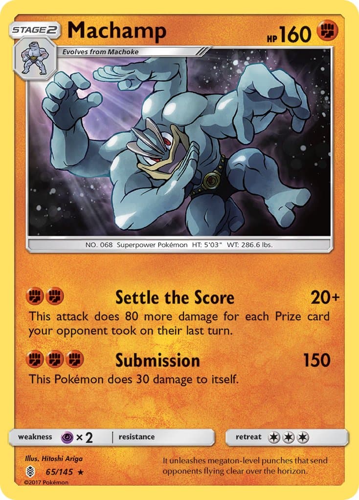 Machamp — Guardians Rising Pokémon card