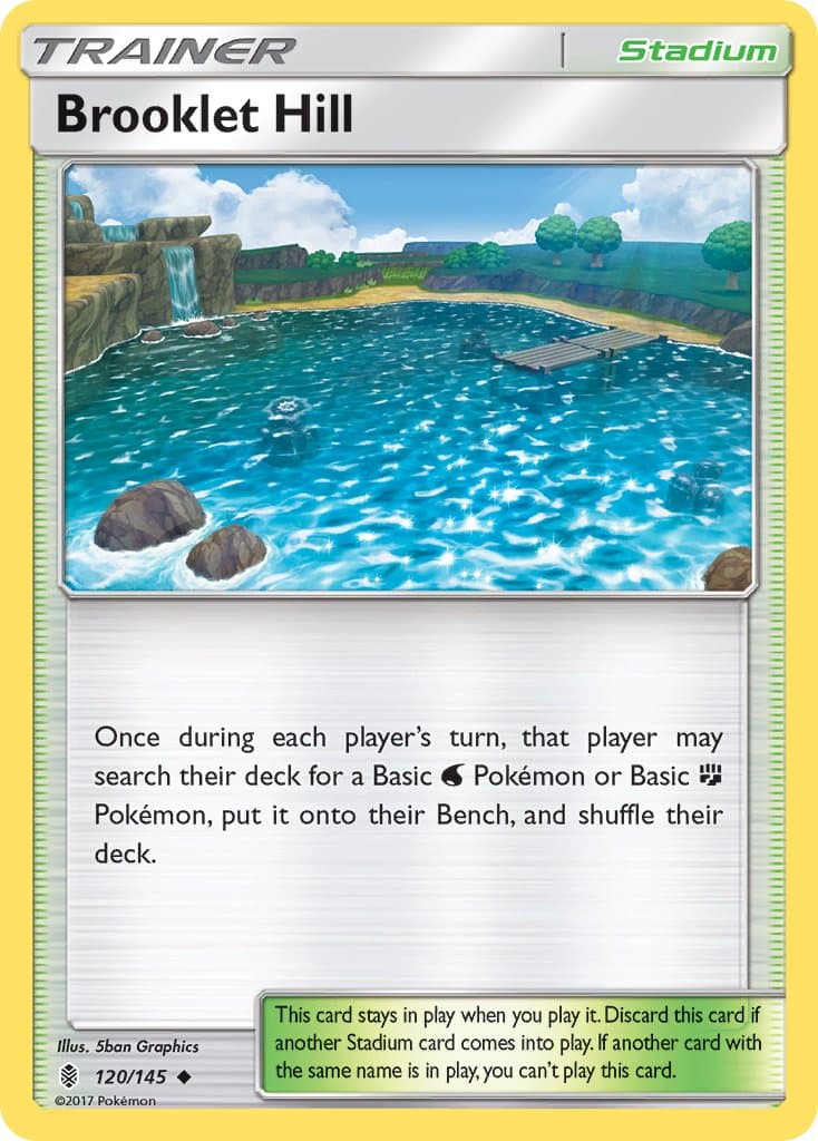 Brooklet Hill — Guardians Rising Pokémon card