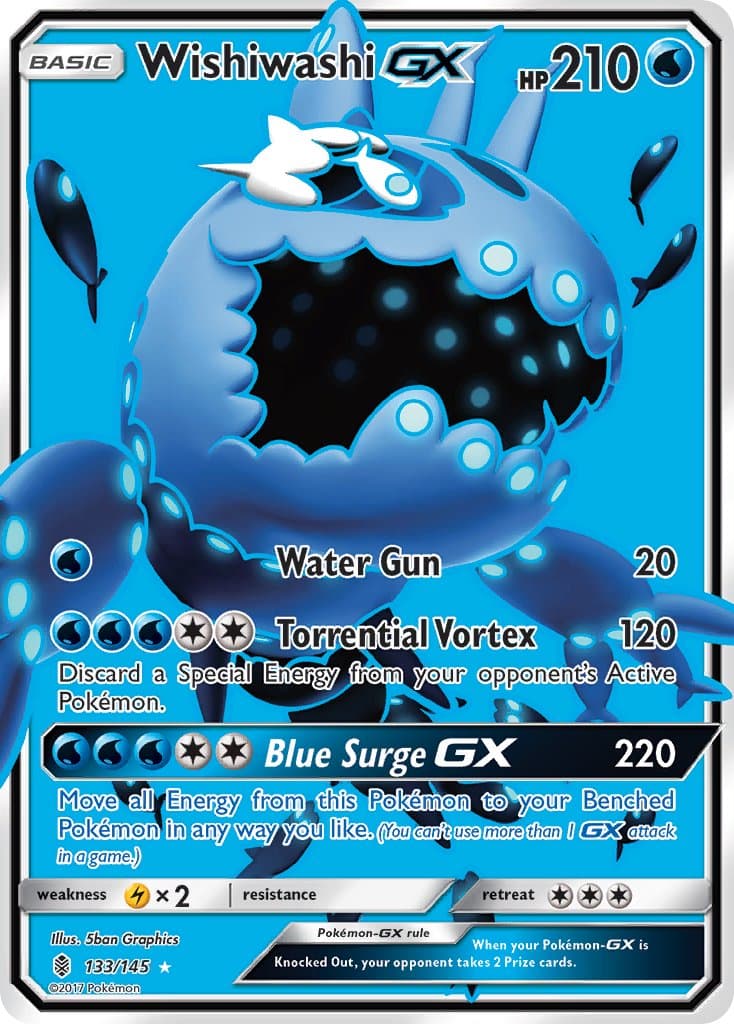 Wishiwashi Gx — Guardians Rising