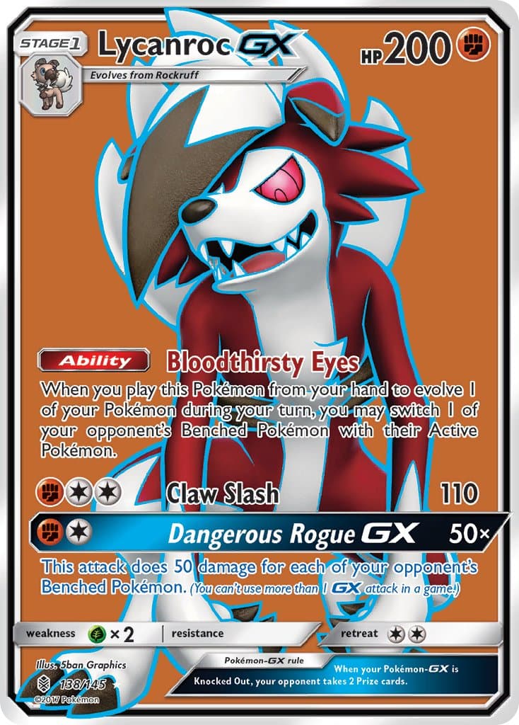 Lycanroc Gx — Guardians Rising