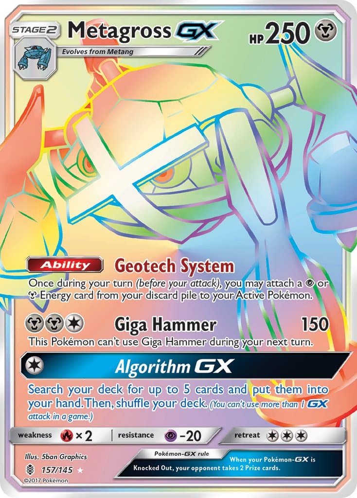 Metagross Gx — Guardians Rising
