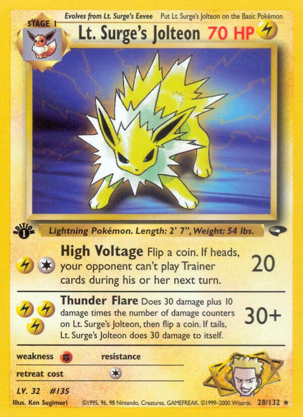 Lit Surges Jolteon — Gym Challenge