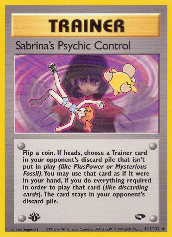 Sabrinas Psychic Control — Gym Challenge