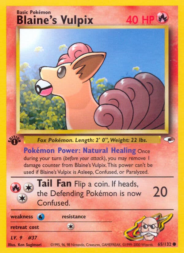 Blaines Vulpix — Gym Heroes