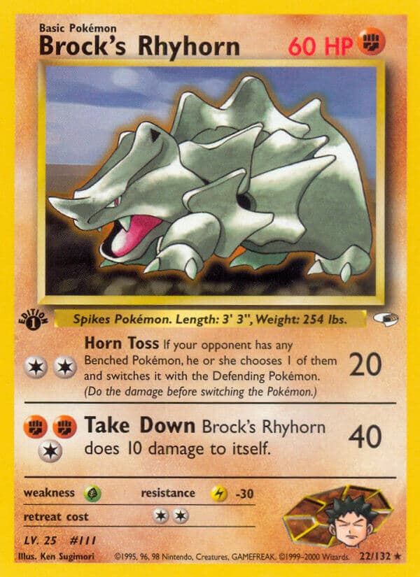 Brocks Rhyhorn — Gym Heroes