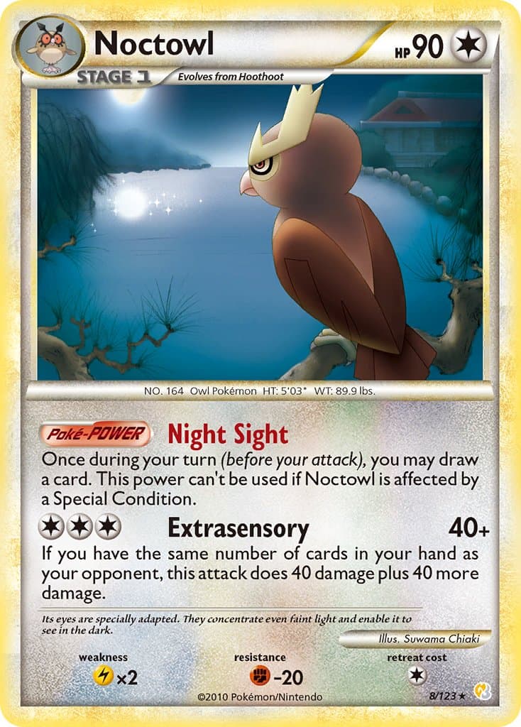 Noctowl — Heartgold Soulsilver