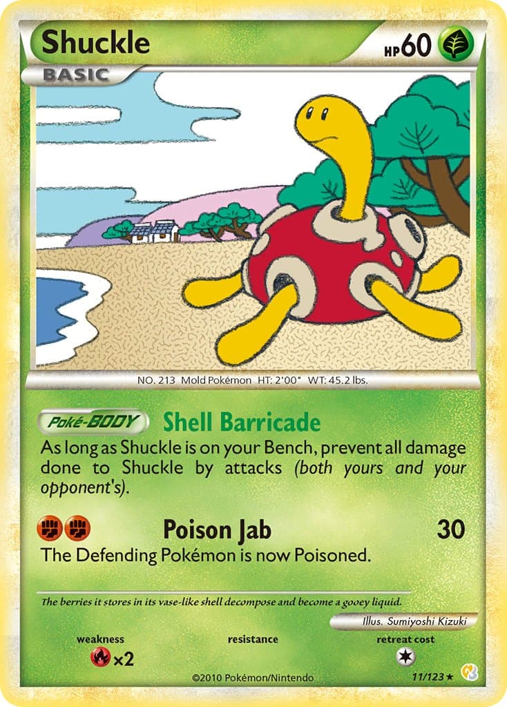 Shuckle — Heartgold Soulsilver