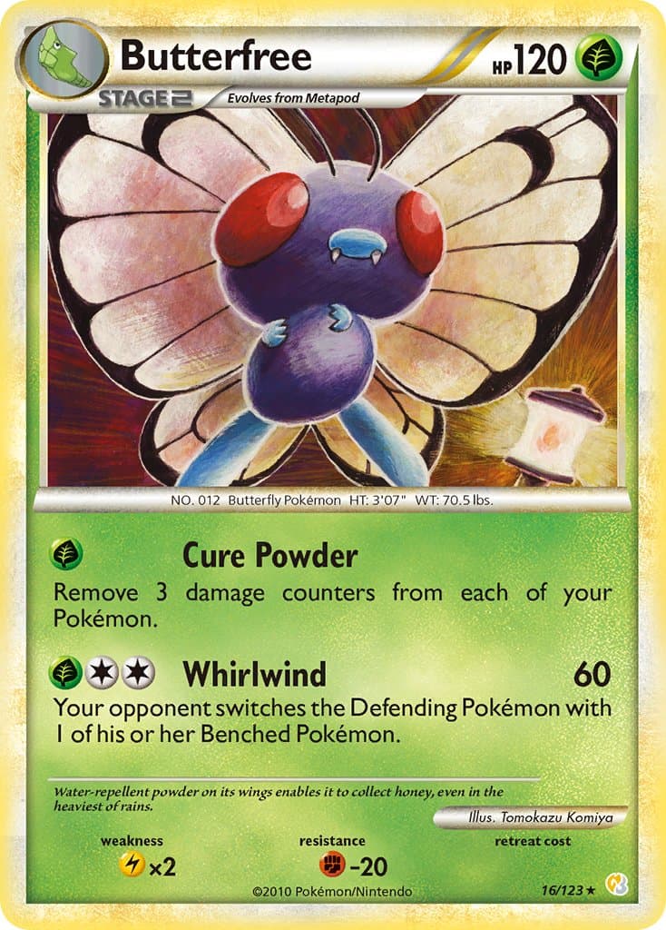Butterfree — Heartgold Soulsilver