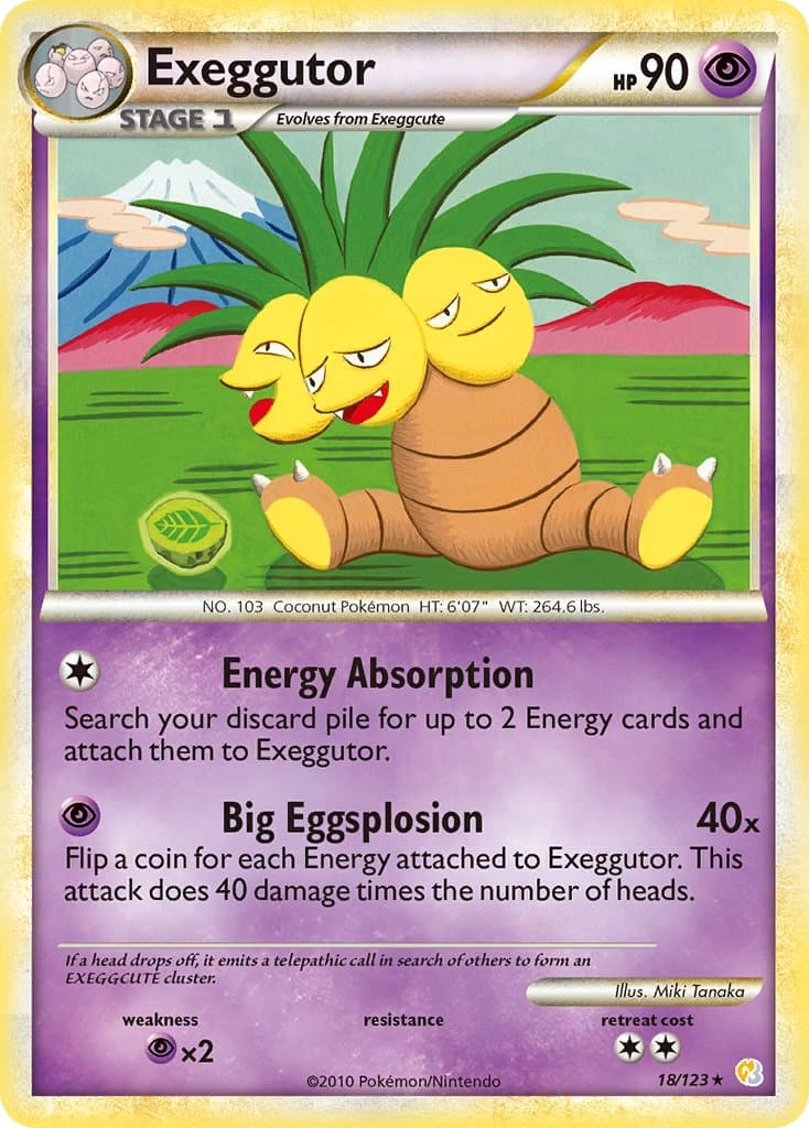 Exeggutor — Heartgold Soulsilver