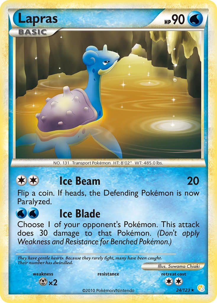 Lapras — Heartgold Soulsilver