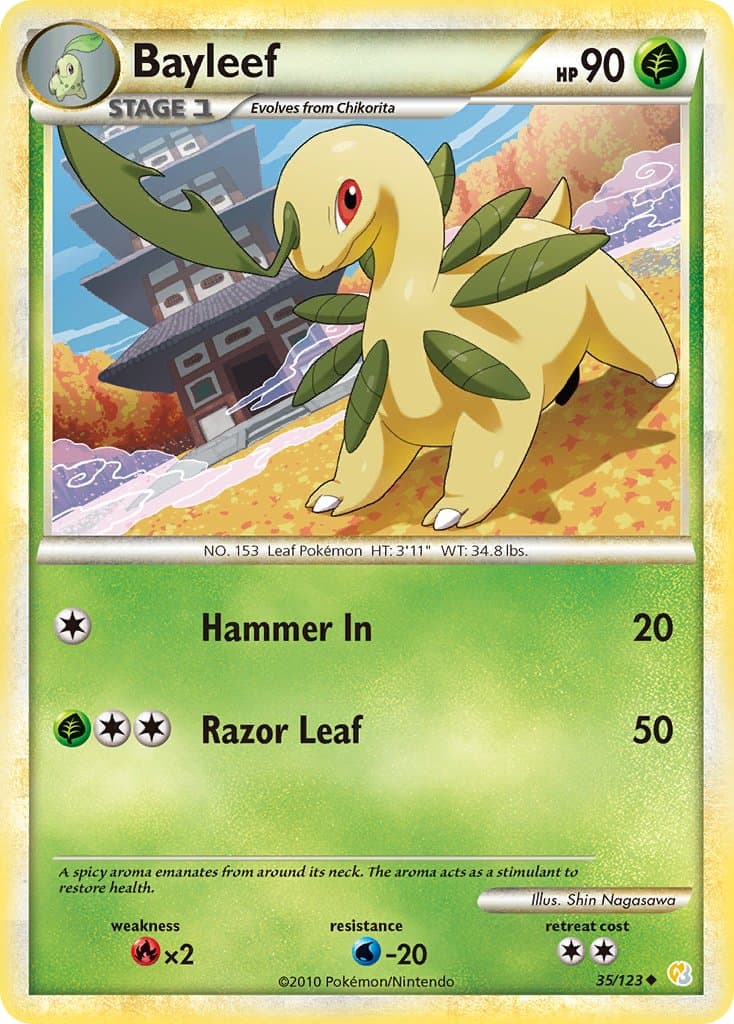 Bayleef — Heartgold Soulsilver