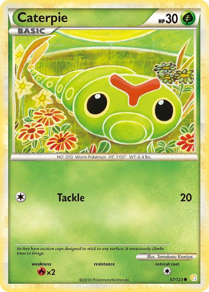 Caterpie — Heartgold Soulsilver