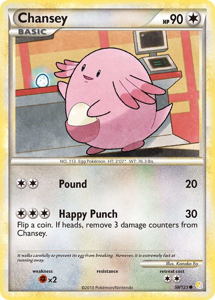 Chansey — Heartgold Soulsilver