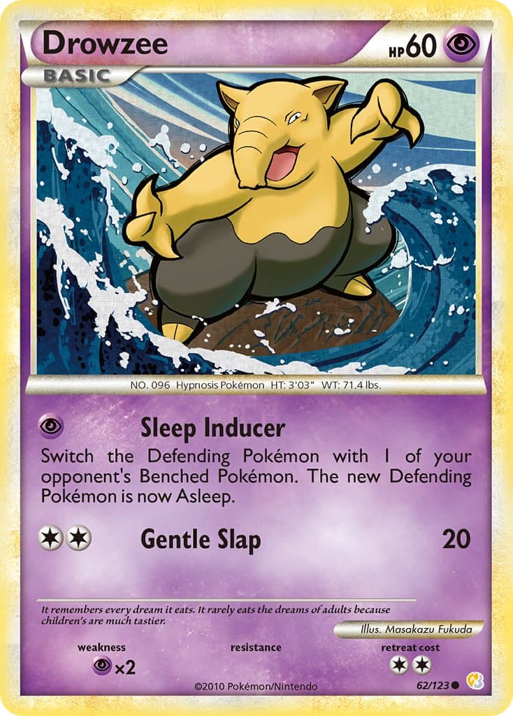 Drowzee — Heartgold Soulsilver
