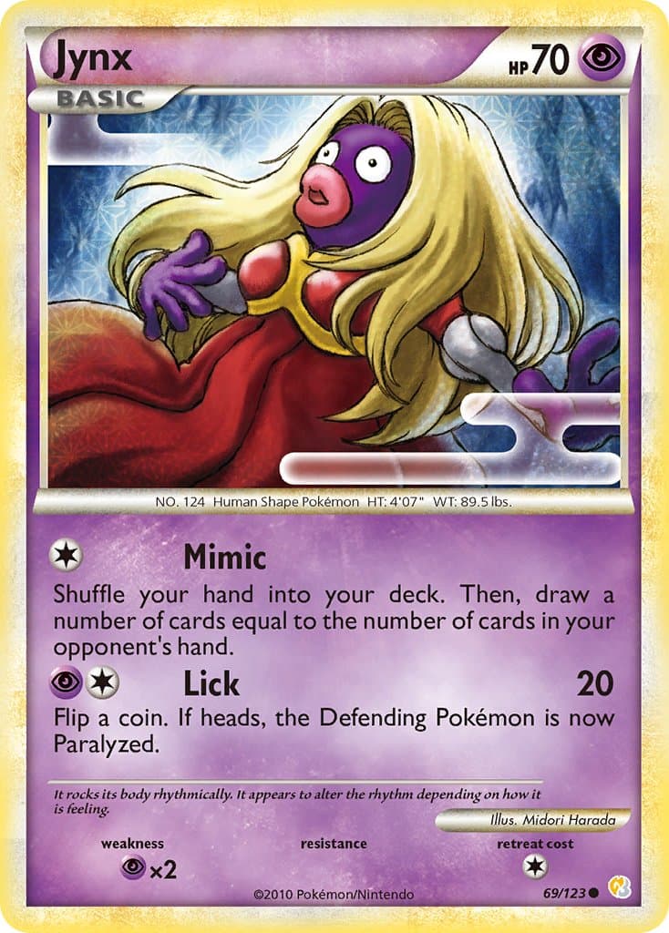 Jynx — Heartgold Soulsilver