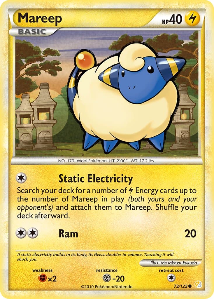 Mareep — Heartgold Soulsilver