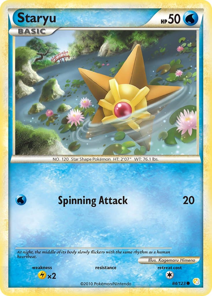 Staryu — Heartgold Soulsilver