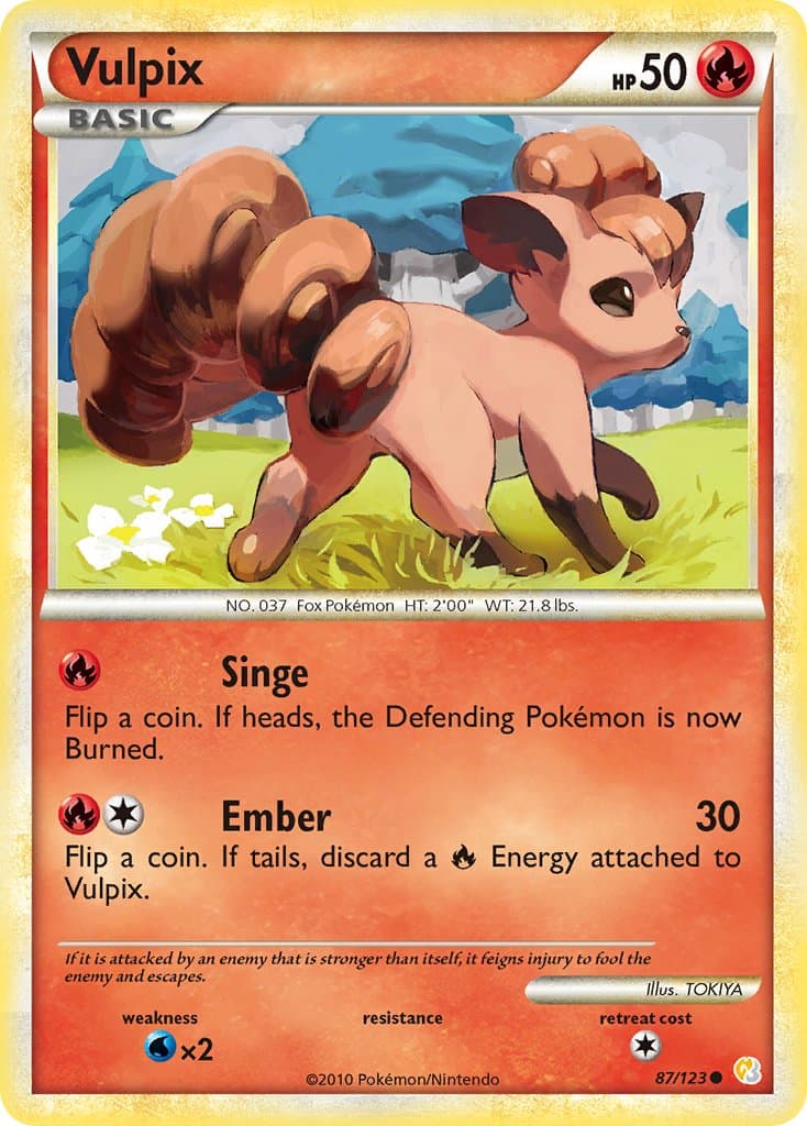 Vulpix — Heartgold Soulsilver