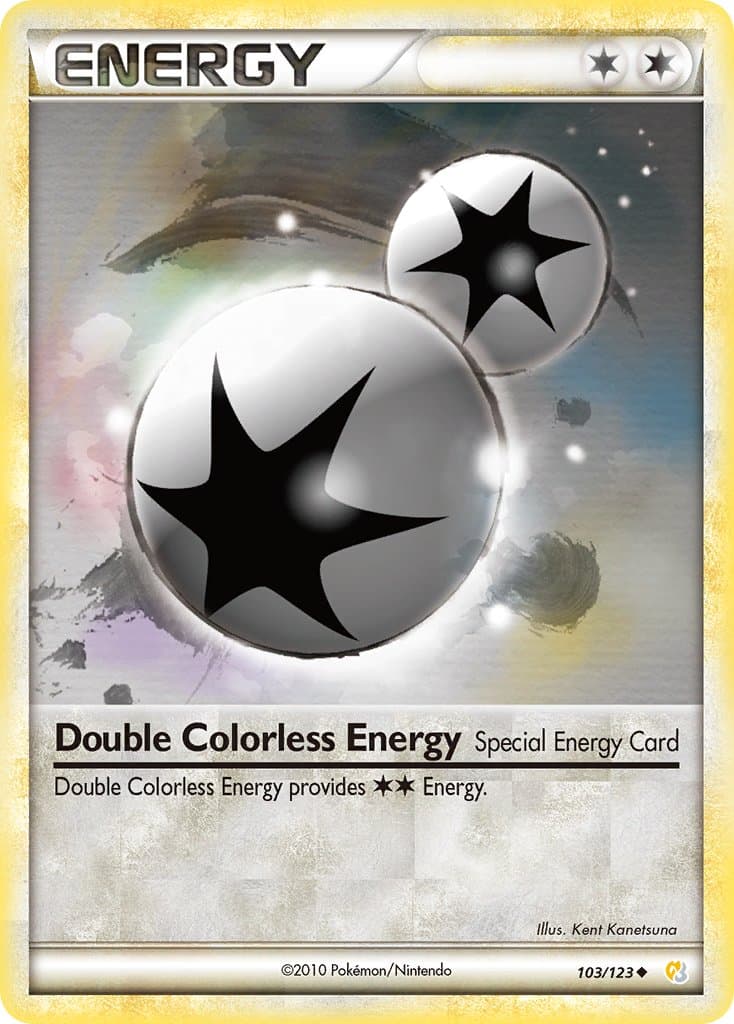 Double Colorless Energy — Heartgold Soulsilver