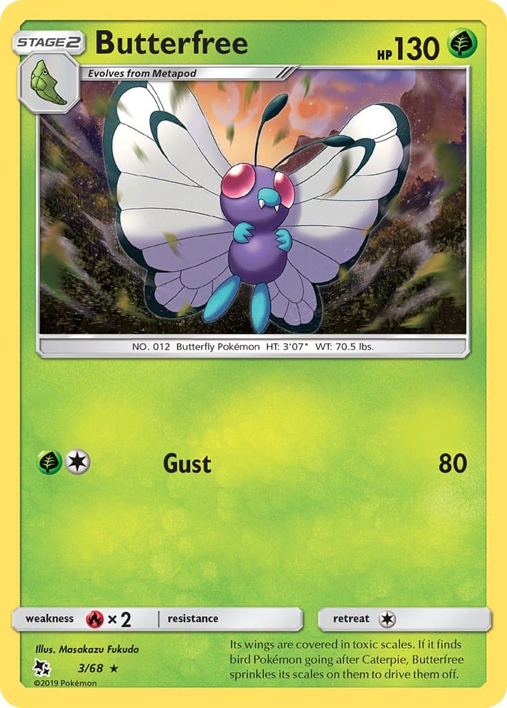 Butterfree — Hidden Fates