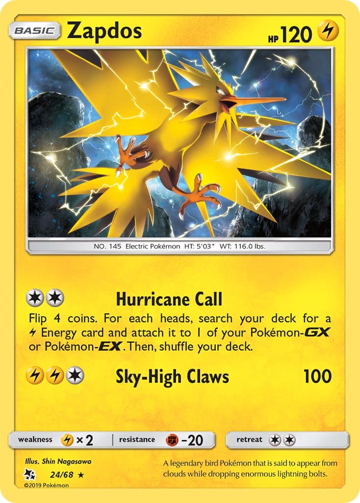 Zapdos — Hidden Fates