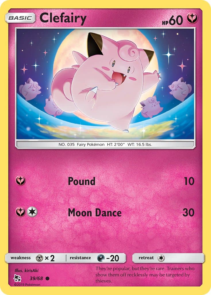 Clefairy — Hidden Fates