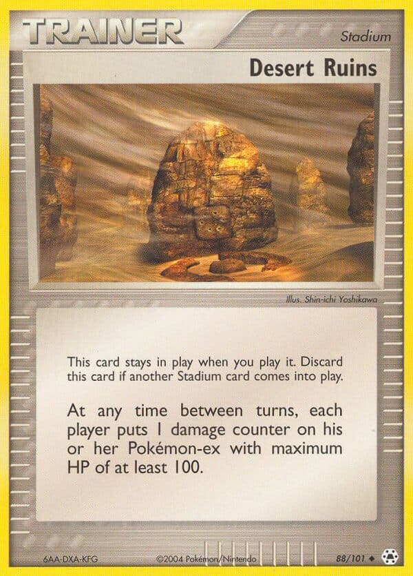 Desert Ruins — Hidden Legends Pokémon card