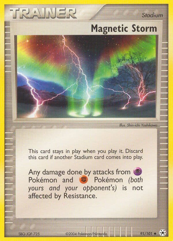 Magnetic Storm — Hidden Legends Pokémon card