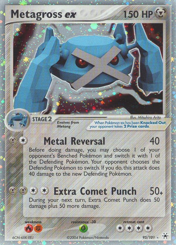 Metagross Ex — Hidden Legends Pokémon card
