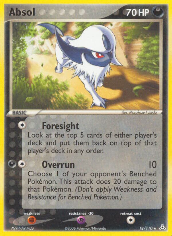 Absol — Holon Phantoms Pokémon card