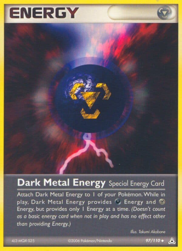 Dark Metal Energy — Holon Phantoms Pokémon card