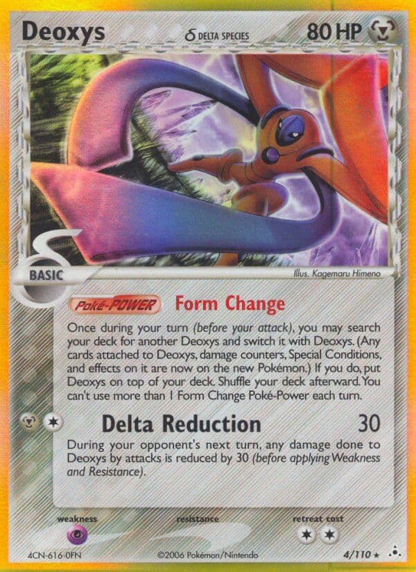 Deoxys Delta — Holon Phantoms Pokémon card